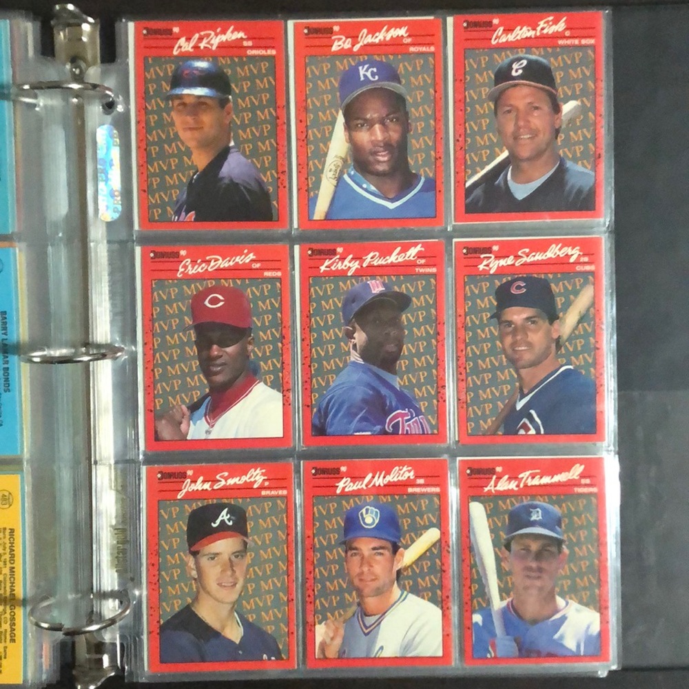 1990 Donruss MVP Insert Baseball Card Set *NM*